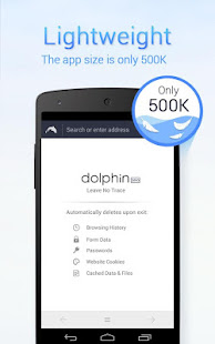 Dolphin Zero Incognito Browser - Private Browser 1.4.1 APK screenshots 1