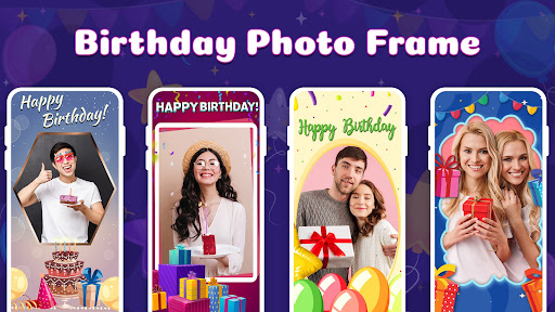 Android application Birthday Photo Frame 2023 screenshort