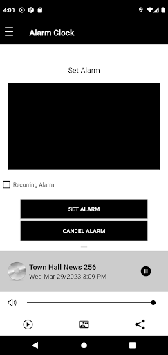 Android application AM 1410 WLSH screenshort
