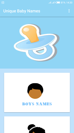 Unique and Amazing Baby Names Screen 2