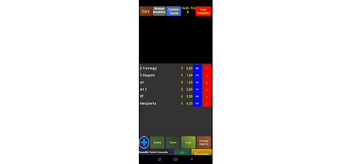 PagAmicoAppOrder Screen 2