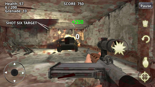 War Battleground WW2 Shooter Screen 3