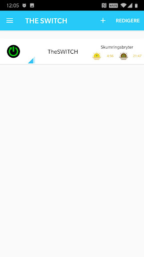 Android application TheSWITCH screenshort
