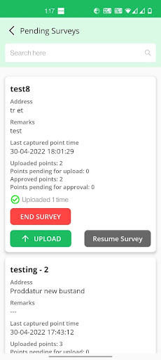 Survey Lite (CGISM) Screen 3