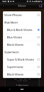 Moon Phases Screenshot