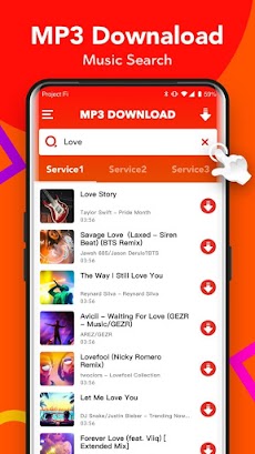 Free Mp3 Downloader - Download Mp3 music songsのおすすめ画像1