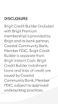 screenshot of Brigit: Borrow & Build Credit