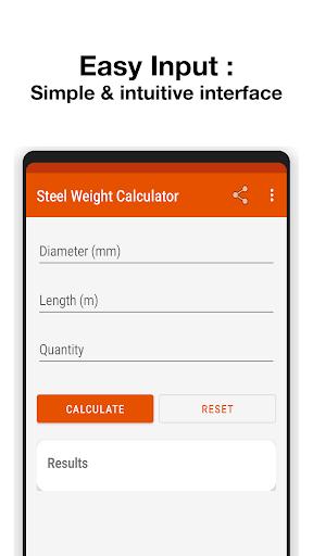 Steel Calculator screenshot 1