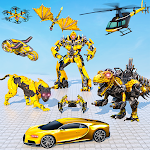 Cover Image of Herunterladen Dino-Roboter-Transform-Auto-Spiele 1.23 APK
