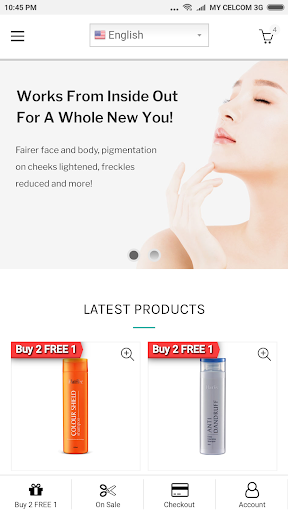 2BEAUT.COM Screen 2