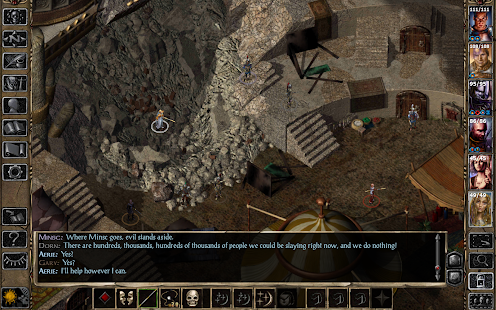 Baldur's Gate II: Enhanced Ed. Snímky obrazovky