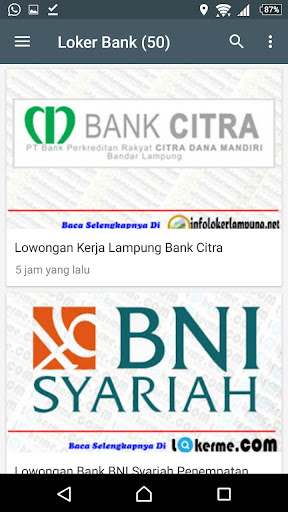 Lowongan Kerja Semarang Screen 3