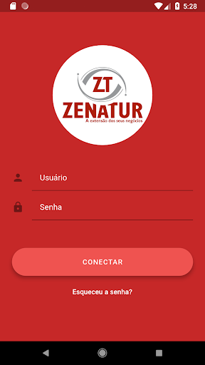 Android application Zenatur Pedidos screenshort