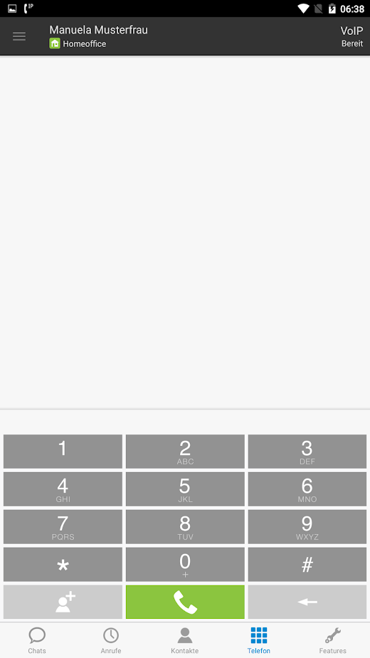 Android application yuu Phone Mobile screenshot