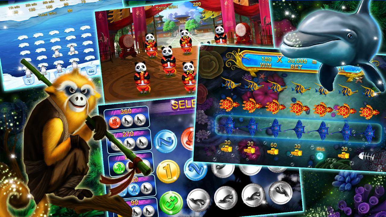 Android application Wolf Slots™ Free Slot Machines screenshort