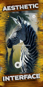 Captura 7 papel pintado de cebra android