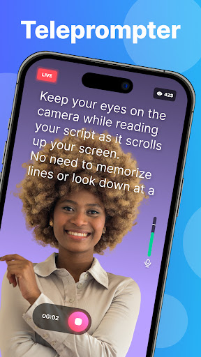 BIGVU Teleprompter and Captions