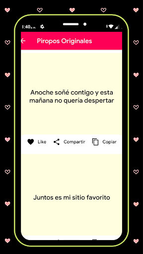 love messages Screen 2