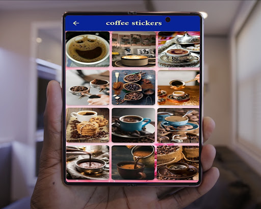 Android application Making coffee screenshort