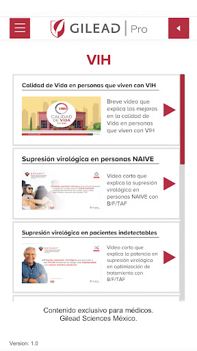 Gilead Pro Mexico Screen 3