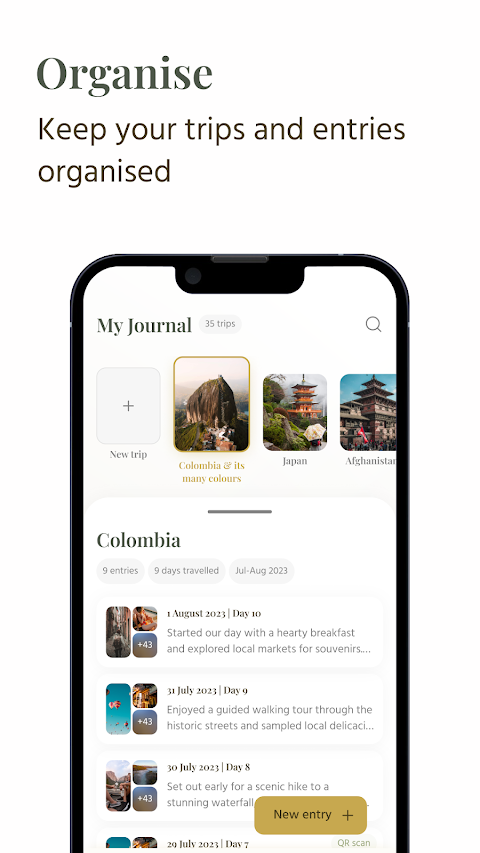 Journalfy Travel Journalのおすすめ画像1