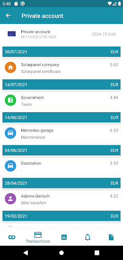 ROOV: Expense & Budget Manager Screen 3