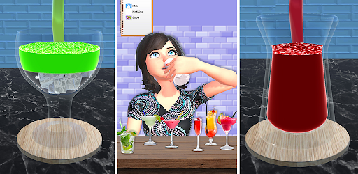 Aesthetic Drinks! ASMR Mixing Android App