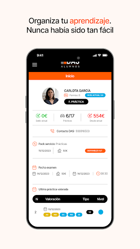 DAS - APP Alumnos V2 Screen 2