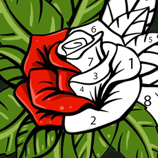 Color Painting:Paint by number icon
