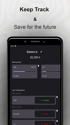Android application Bills: AI Finance Predictor screenshort