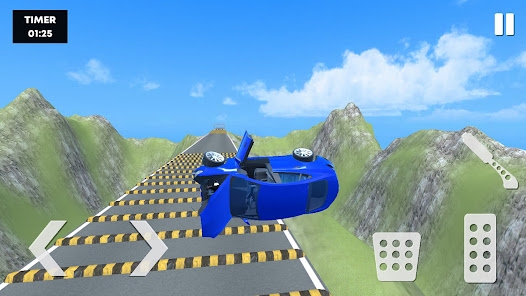 Car VS Speed Bump Car Crash  screenshots 18