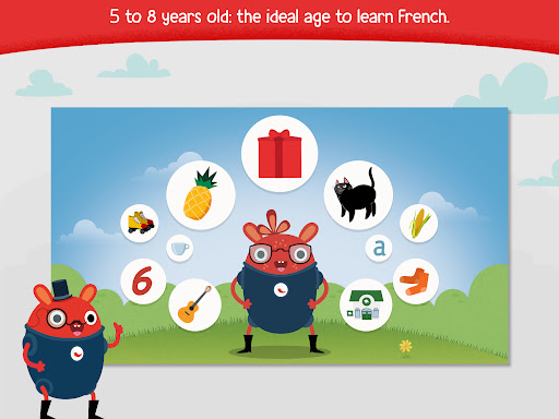 Screenshot of Pili Pop French activities