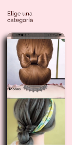 Screenshot 4 Peinados Fáciles 2023 android