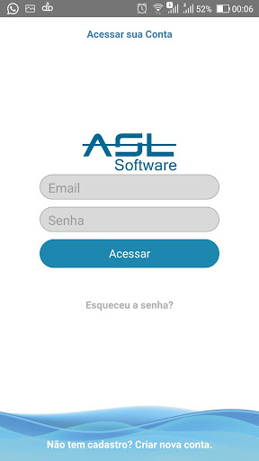 Android application ASLPedidos screenshort