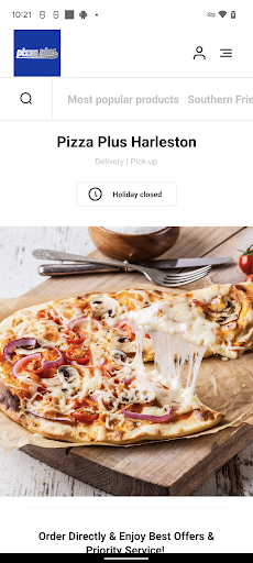 Android application Pizza Plus Harleston screenshort