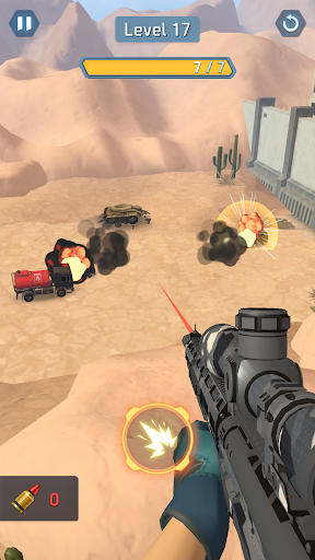 Android application Super Sniper 3D screenshort