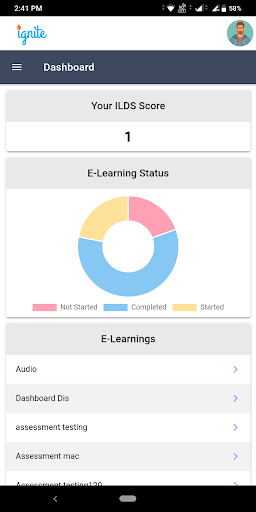 Learnteq Ignite LMS Screen 3