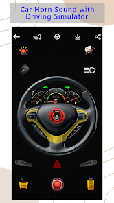 Captura de Pantalla 4 Car Horn Sound Simulator android