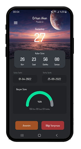 Android application Şafak Sayar 2024 screenshort