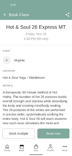 Hot & Soul Yoga Screenshot 3 - AppWisp.com