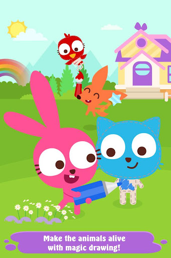 Purple Pink Coloring Fun