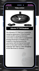 Alfawise V7 TWS Earphone Guide