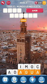 Captura 1 Torre de Palabras: Crucigrama android