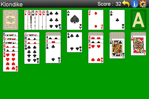 Android application Solitaire screenshort