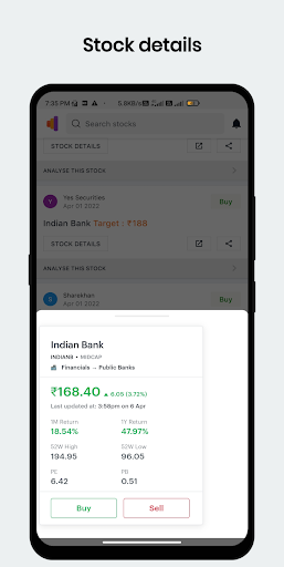 Shares to buy today Screen 3