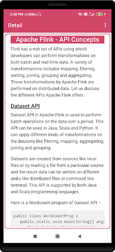 Apache Flink Tutorial
