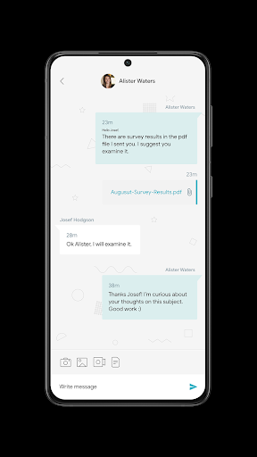 EduSocial App Screen 3
