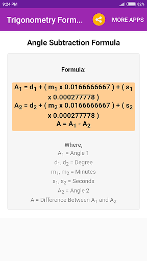 Trigonometry Formulas