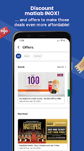 Inox app offer sales for new user