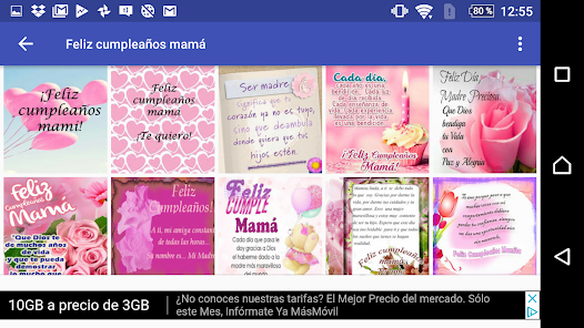 Captura de Pantalla 9 Mamá es única Gran Cumpleaños android